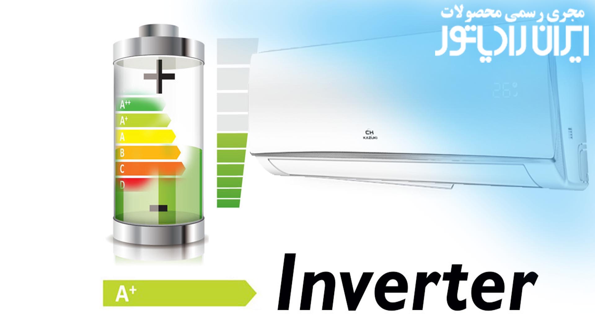 خرید کولر گازی اینورتر کازوکی