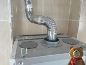 سیستم تخلیه دود پکیج ایران رادیاتور