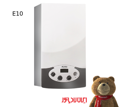 ارور E10 پکیج دیواری ایران رادیاتور مدل K24FF